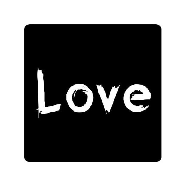 Cadeaustickers Schoolbord Love