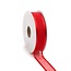 Organza Lint Prego Rood