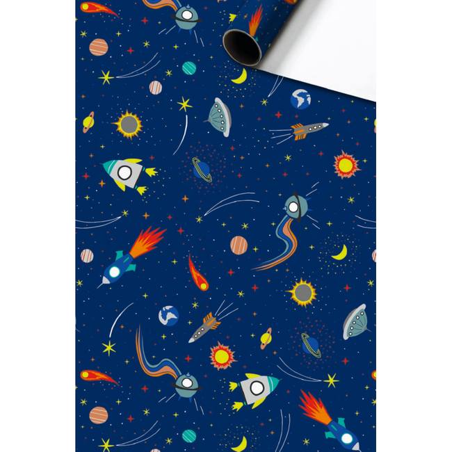 Consumentenrollen Cadeaupapier Cornelius Donkerblauw