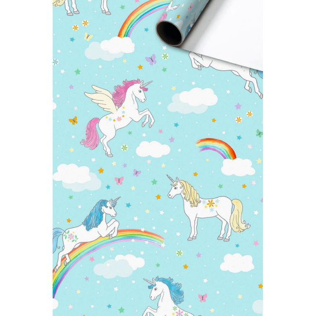 Consumentenrollen Cadeaupapier Melody Lichtblauw