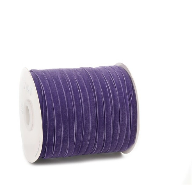 Fluweel Lint Paars