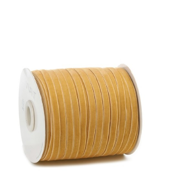 Fluweel Lint Zachtgeel