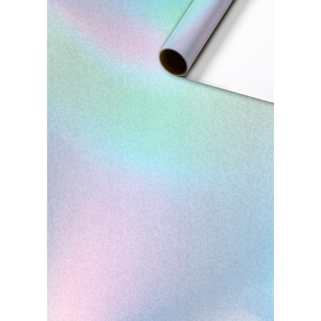 Consumentenrollen Cadeaupapier Uni Rainbow Blank