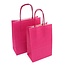 Papieren Draagtassen Kraft Roze