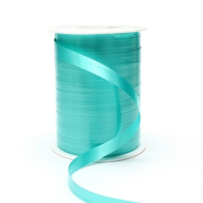 Krullint Mat Turquoise