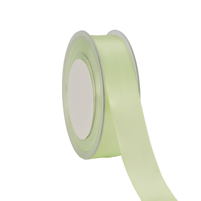 Satijnlint Double Face Lichtgroen