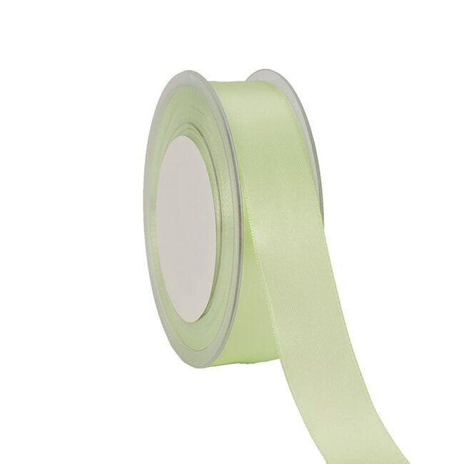 Satijnlint Double Face Lichtgroen