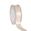 Satijnlint Double Face Beige