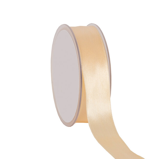 Satijnlint Double Face Goudgeel