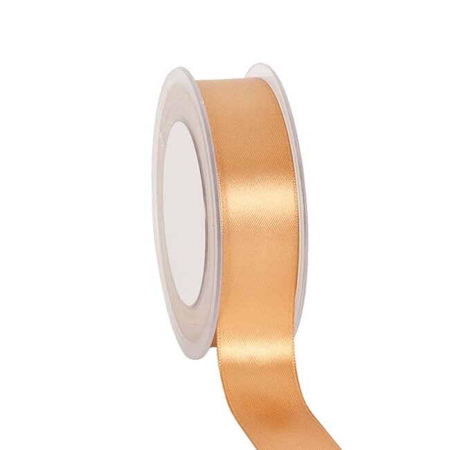 Satijnlint Double Face Goud