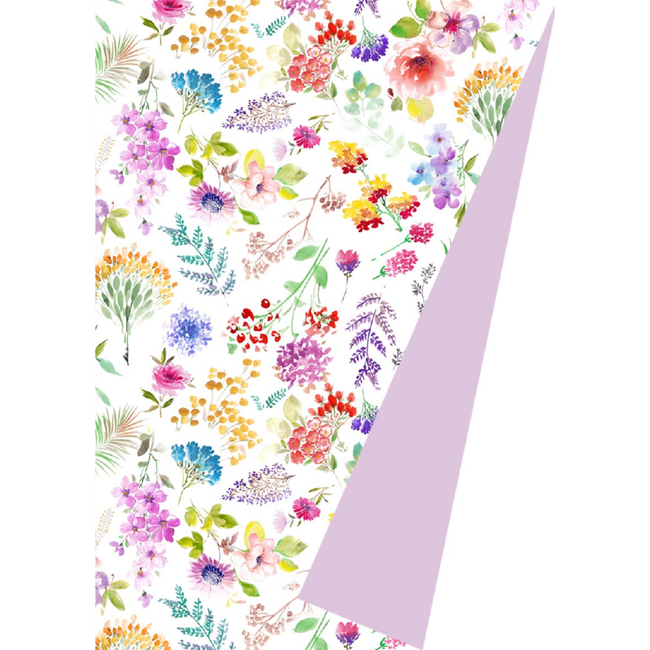 Cadeaupapier Aquarel Flowers