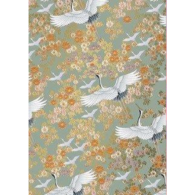 Cadeaupapier Kimono Green