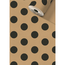 Cadeaupapier Ting Dots Zwart