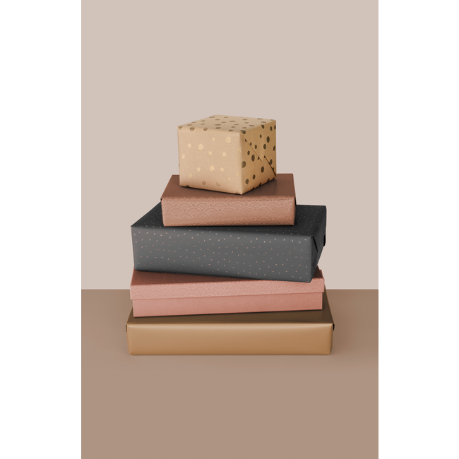 Consumentenrollen Cadeaupapier Nuna Goud