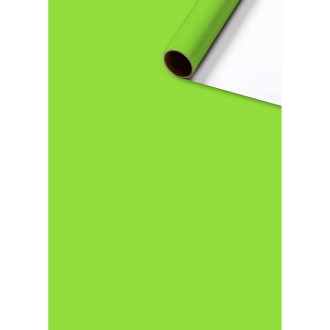 Consumentenrollen Cadeaupapier Uni Plain Lichtgroen