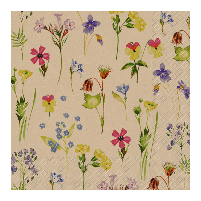 Servetten Chantal Geel