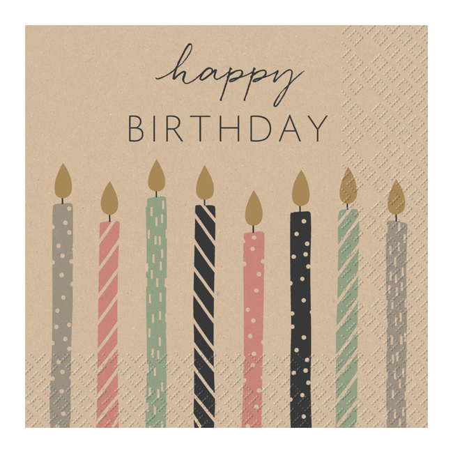 Servetten Morisson Roze