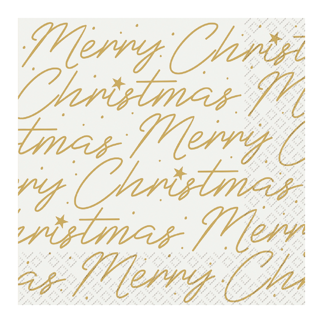 Cocktail Servetten Maestro Goud