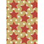 Cadeaupapier Star In The Sky Rood Wit