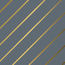 Cadeaupapier Stripes Grijs Goud