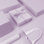 Consumentenrollen Cadeaupapier Uni Pure Lila