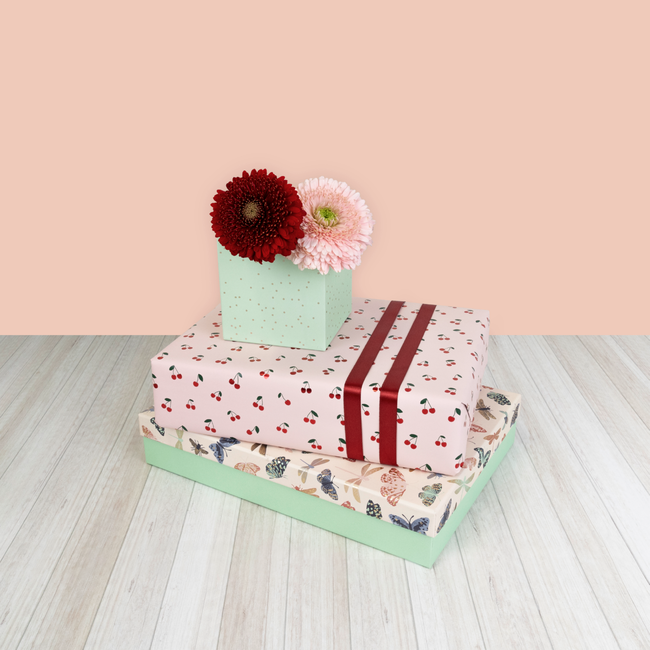 Consumentenrollen Cadeaupapier Ylvi Lichtroze