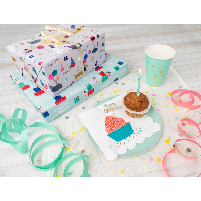 Consumentenrollen Cadeaupapier Murphy Lichtbeige