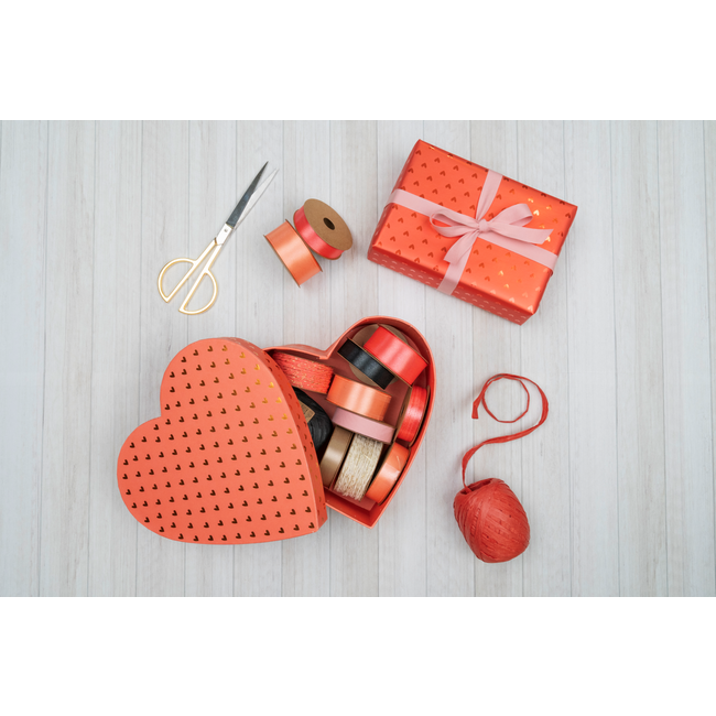 Consumentenrollen Cadeaupapier Zisa Lichtrood