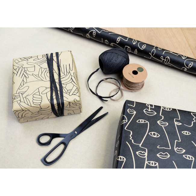 Consumentenrollen Cadeaupapier Ardik Zwart