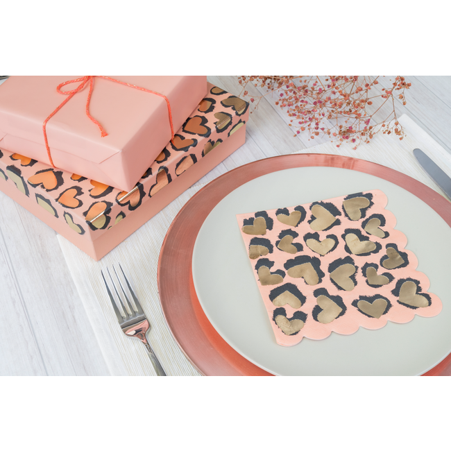 Servetten Cassy Roze