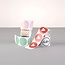 Cadeaustickers Velia Roze