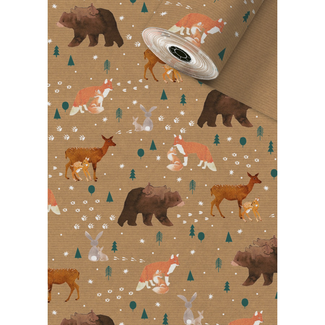 Cadeaupapier Liun Wit