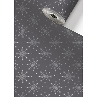 Cadeaupapier Nieve Donkergrijs