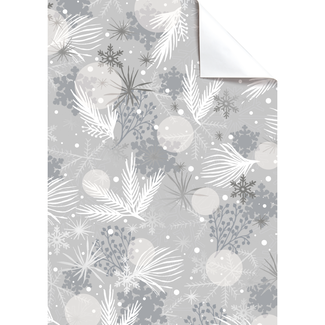 Cadeaupapier Vellen Aiden Zilver Cadeaupapier Vellen Aiden Zilver
