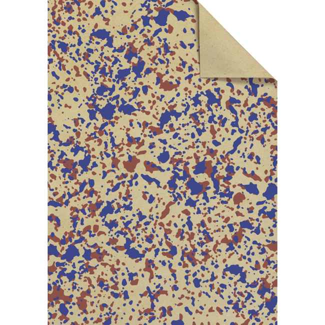 Cadeaupapier Vellen Fraser Blauw