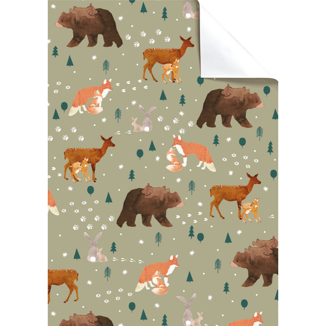 Cadeaupapier Vellen Liun Bruin