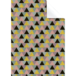 Cadeaupapier Vellen Mars Goud Cadeaupapier Vellen Mars Goud