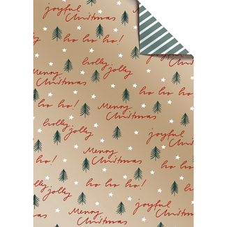 Cadeaupapier Vellen Morgan Goud Cadeaupapier Vellen Morgan Goud