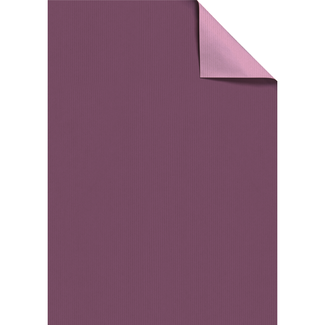 Cadeaupapier Vellen Uni Duplo Aubergine Cadeaupapier Vellen Uni Duplo Aubergine