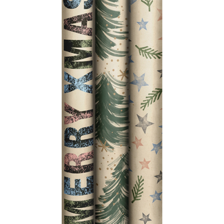 Consumentenrollen Cadeaupapier Lasting Yule