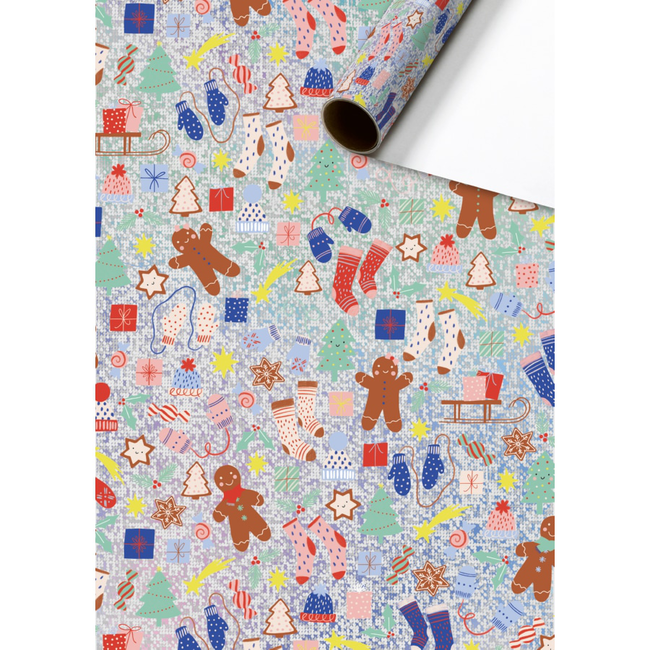 Consumentenrollen Cadeaupapier Marioka Bruin