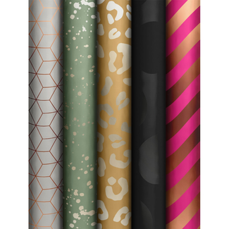 Consumentenrollen Cadeaupapier Shiny Patterns