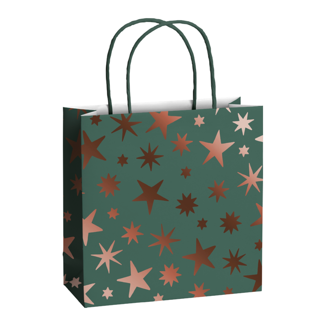 Papieren Draagtassen Aika Donkerrood