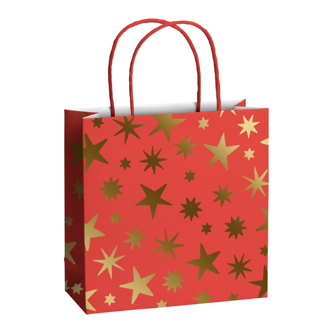 Papieren Draagtassen Aika Donkerrood