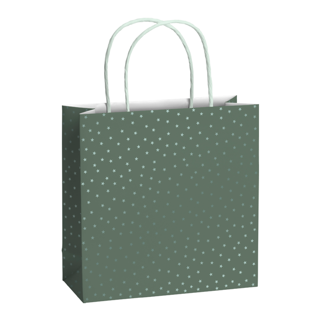 Papieren Draagtassen Arlette Wit