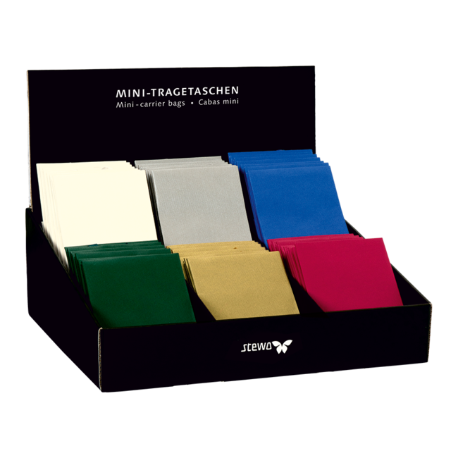Papieren Draagtassen In Display OC H/W Mix