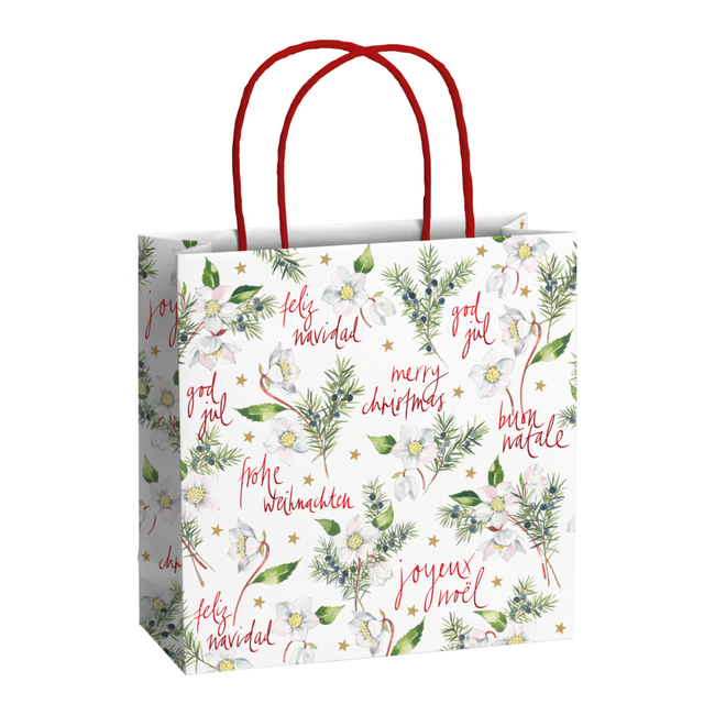 Papieren Draagtassen Inge Roze