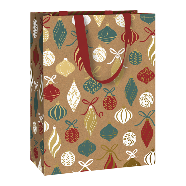 Papieren Draagtassen Lorena Goud