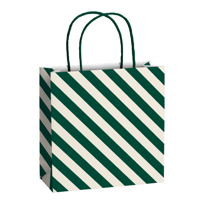 Papieren Draagtassen Marioka Donkergroen