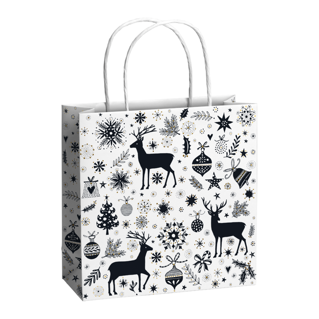 Papieren Draagtassen Nisse Rood